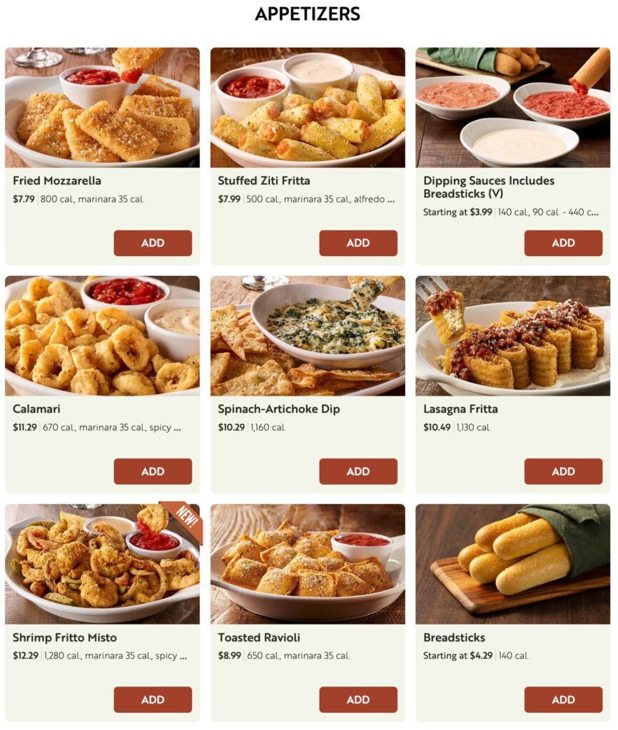 Olive Garden Italian Restaurant Orlando, FL (Updated December 2023)